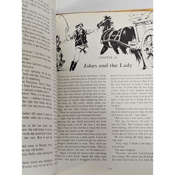 Black Beauty by Anna Sewell 1968 - Grosset & Dunlap - Illustrated - Rare - Picture 12 of 16